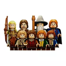 Kit Minifigures Senhor Dos Anéis Hobbit Frodo Legolas Anões