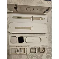 Apple Watch Serie 7 45mm - Bateria 100% Starlight Aluminum 