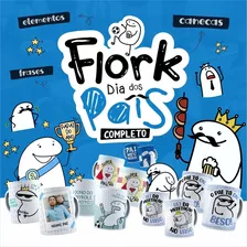 Pack Artes Para Canecas Flork Dia Dos Pais 2022 Arquivos Png