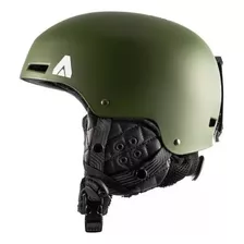 Casco Ombak Oahu Ski Snowboard Color Verde