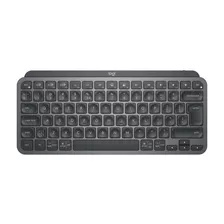 Teclado Bluetooth Logitech Master Series Mx Keys Mini Qwerty Español Color Grafito Con Luz Blanca