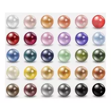 200 Perlas Para Coser De Colores. De 6 U 8mm. Oferta!