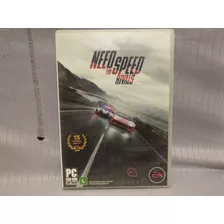 Need For Speed Rivals/ Dvd Rom Pc Original 2 Discos.