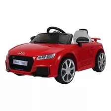 Carrinho Elétrico Infantil Audi Tt Rs Controle Remoto Som