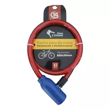 Cadeado Trava Segurança Bicicleta Bike Portao Chave Proteção