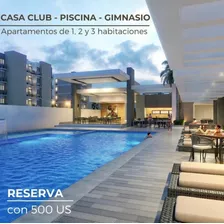 Bávaro Punta Cana, Proyecto Ideal Para Rentas Largas Y Cortas (airbnb)