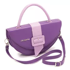 Cartera Constanza - Violeta Cuero Vacuno Ugo Santini