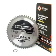 Disco Sierra Circular 48 Dientes Widia 178mm Kleber Fox10470