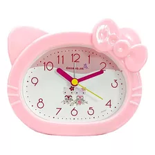 Reloj Hello Kitty Con Luz Y Despertador Lindo Regalo Niñas 