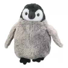 Douglas Cuddles Penguin Chick - Peluche De Peluche Color Gris, Negro Y Blanco