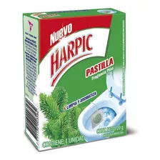 Harpic Pastilla Wc Limpia Y Aromatiza Pino 1 Unid