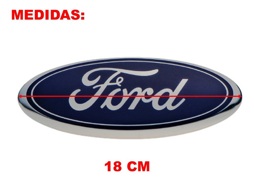 Emblema Para Parrilla Ford Taurus 2008-2017 Foto 4