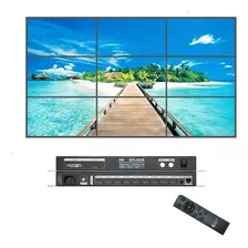  Video Wall 3 X 3 Controlador Hdmi Suporte 4k 60hz - 9 Telas