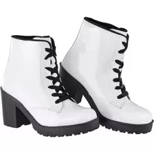 Bota Coturno Feminino Tratorada Salto Alto Frete Gratis