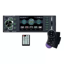 Rádio Automotivo Mp5 Bluetooth Vídeo Player Lcd 4 Fm Usb Sd