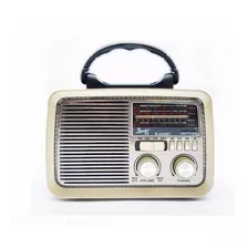 Radio Retro Recargable Am / Fm / Sw / Usb / Tf - R-045bt