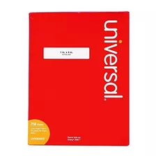 Universal 80002 Impresora Láser Etiquetas Permanentes, 1 X 4