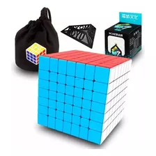 Cubo Moyu 7x7x7 Stickerless Mei Long 7 + Estuche Full