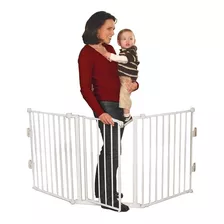 Puerta De Seguridad Extra Ancha Para Bebe Proteccion 193cm