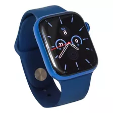 Apple Watch Series 7 45 Mm Gps Azul Usado Relogio Smartwatch