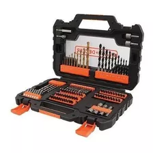 Jogo De Brocas Bits Pontas 104 Peças A7230-xj Black & Decker