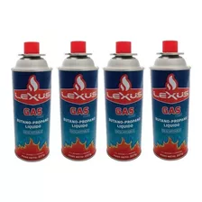 Cartucho Gas Butano Propano Pack X 4 Unidades Para Anafe