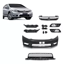 Kit Parachoque Dianteiro Civic 2012 2013 2014