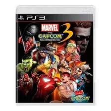  Marvel Vs. Capcom 3 Fate Of Two Worlds Ps3 Físico Seminovo