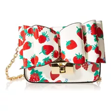 Bolsa Betsey Johnson Bj32910a Blanco Multi