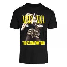 Playeras Madonna Celebration Tour Mexico 2024 Doble Impre