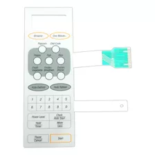 Teclado Membrana Microondas Samsung Mw6752 /6753g