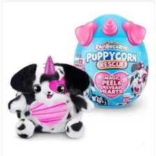 Rainbocorns Pelucia Puppycorn Rescue Surpresa Aleatório