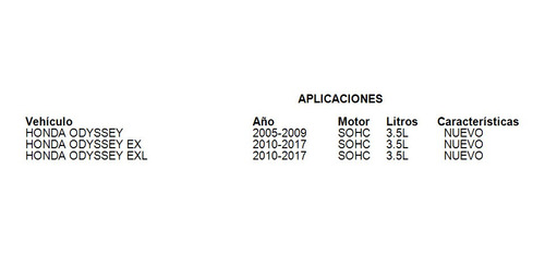 Manguera Admision Honda Odyssey Lx 2010 - 2017 3.5l Nuevo Foto 4
