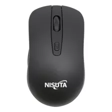 Mouse Mini Inalámbrico Nisuta Nsmow39 Negro