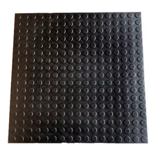 Piso Pastilhado Borracha Moeda 50x50cm