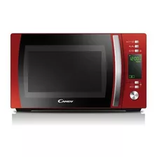 Microondas Candy 20 Lts Con Grill Rojo Cmxg 20 Dr Albion