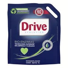 Drive Detergente Líquido Bioenzimas Doypack 3lt Unilever