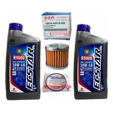 Aceite X2 Suzuki 10w-40 Full Sintético+filtro/orig Gixxer250