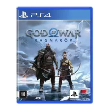 God Of War Ragnarok Ps4 Lacrado Com Nota Fiscal Midia Fisica