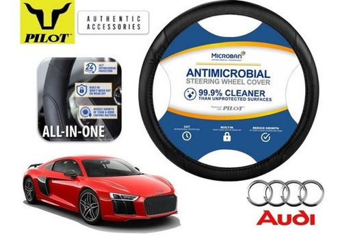 Funda Cubrevolante Negro Antimicrobial Audi R8 2019 Foto 4