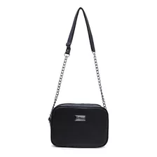 Bolsa Clutch Feminina Transversal Pequena Balada Hj Cor Preto