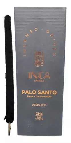 Incenso Inca Palo Santo Natural Artesanal (9 Varetas