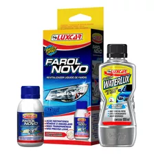 Revitalizador Farol E Cristalizador De Vidros Luxcar