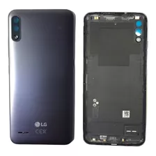 Tampa Traseira LG K22 Cinza Original Com Botoes