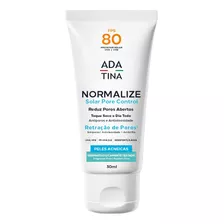 Ada Tina Normalize Protetor Solar Pele Oleosa Matte Ntense Fps 80