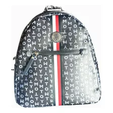 Mochila,bolso Tommy Hilfiger, Original,logo De Marca 