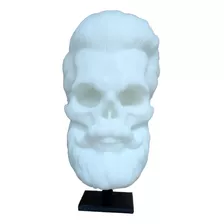 Busto Decorativo Barber Skull