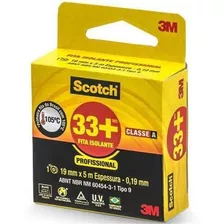 Fita Isolante 3m Scotch 33+ 5m X 19 Hb004162127