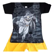 Conjunto Infantil Masculino (2peças) Marvel 