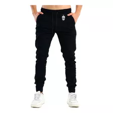 Calça Jogger Masculina Jeans Sarja Camuflada Elástico Lycra